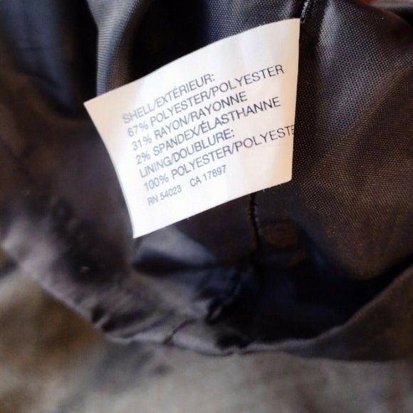 GAP Sleeveless Sheath dress sz 4 with POCKETS Gray Knee length tweed lined - Picture 6 of 6